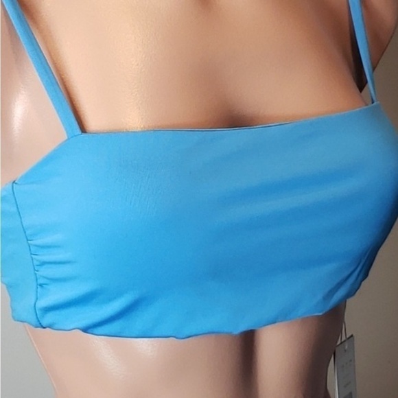 Andie Swim The Newport Top Blue size Large NWT - Picture 2 of 8